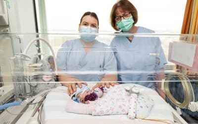 Gehäkelte Tintenfische für Frühgeborene: Kleine Helfer mit großer Wirkung