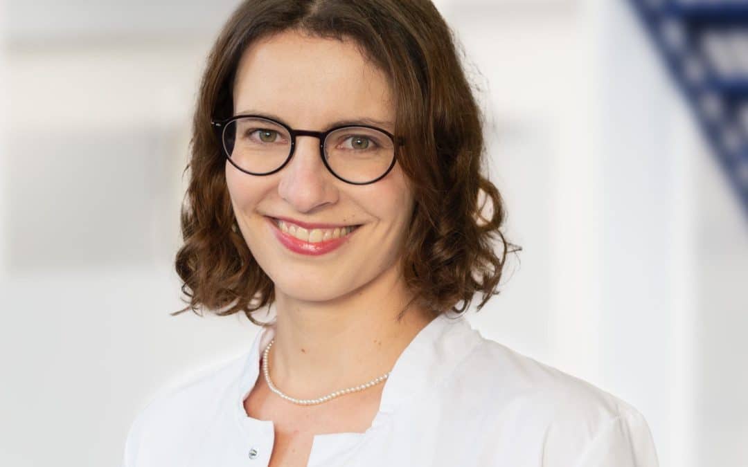 Die Medizinerin Luise Erpenbeck ist seit August 2021 Professorin für Translationale und Experimentelle Immundermatologie an der münsterschen Uniklinik für Hautkrankheiten (Foto: WWU/E. Wibberg)