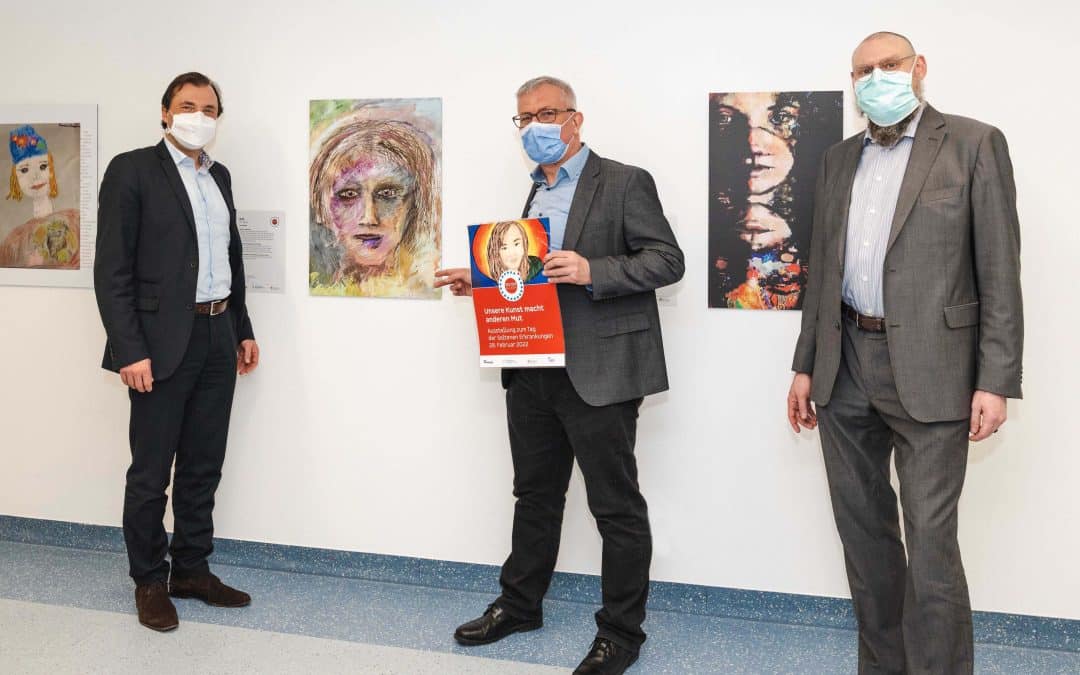 Seltenen Erkrankungen: Zum 15. Welttag zeigt das UKM die Kunstaktion „Selten allein“