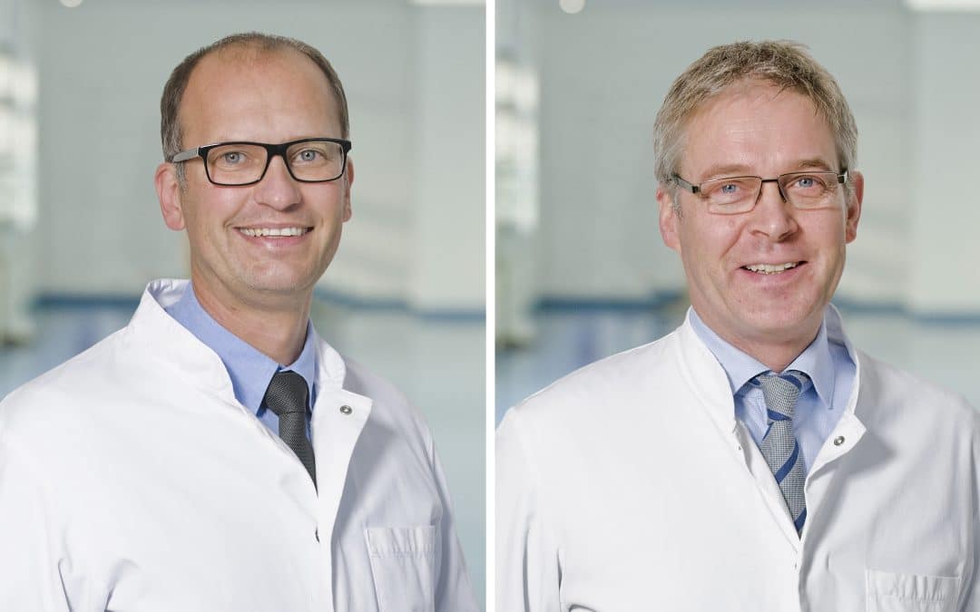 AlexOnline: Dr. Rüdiger Langenberg (l.) und Dr. Georg Hülskamp (r.) vom Eltern-Kind-Zentrum des Clemenshospitals sind die Experten in der Alexianer Waschküche am 1. Juni um 18 Uhr.